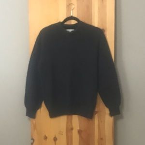 Dark Grey Pullover Sweater